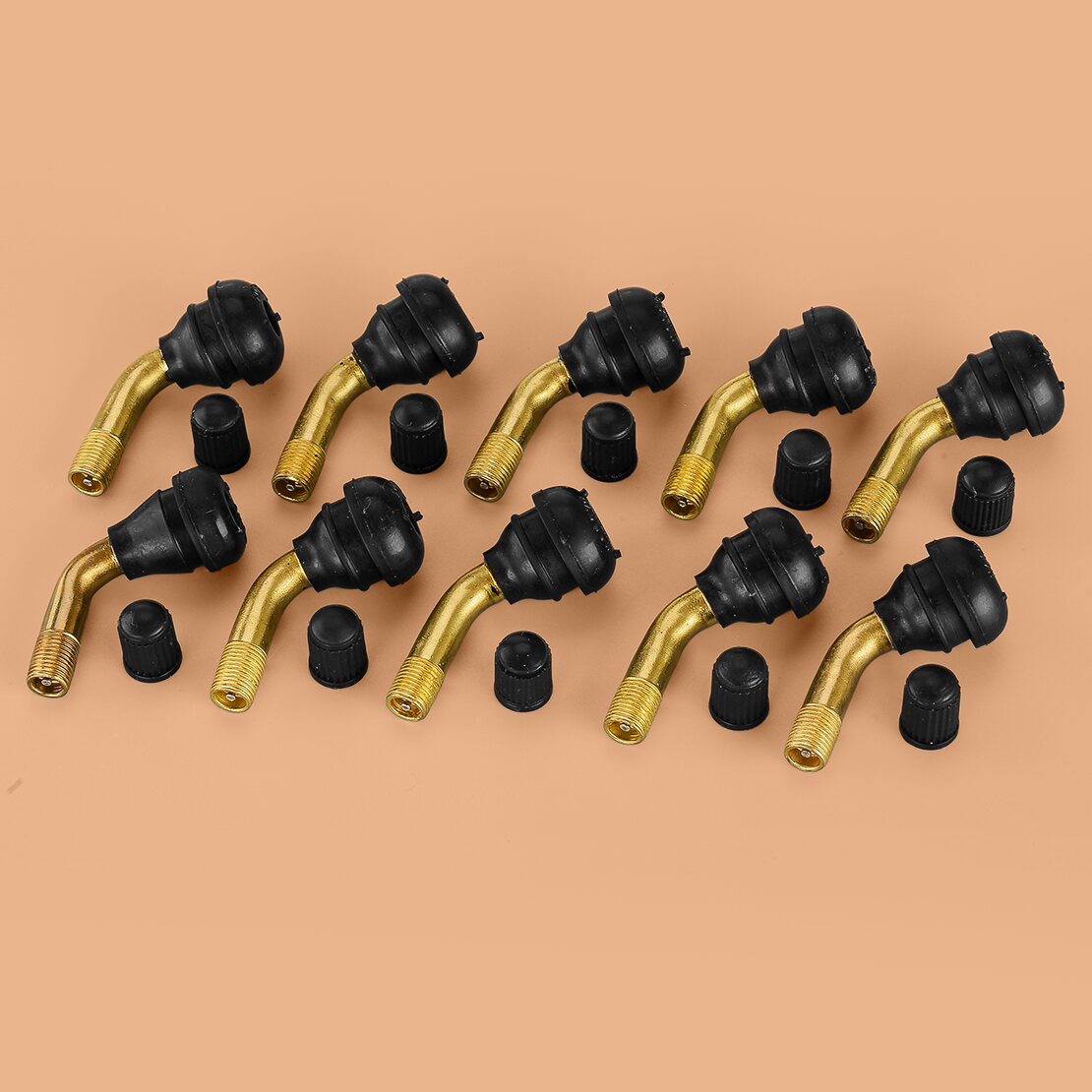 Scooter Tire - 10 pezzi in ottone 90 °