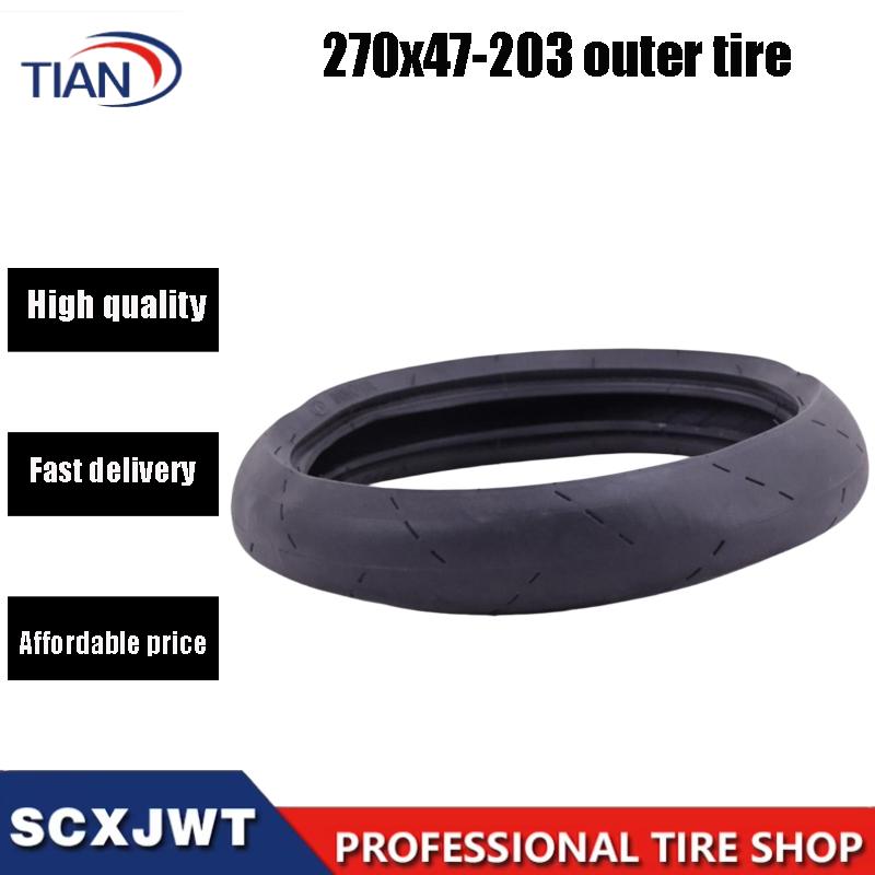 Scooter Tire - Pneumatico rinforzato e resistente all'usura 270x47-203