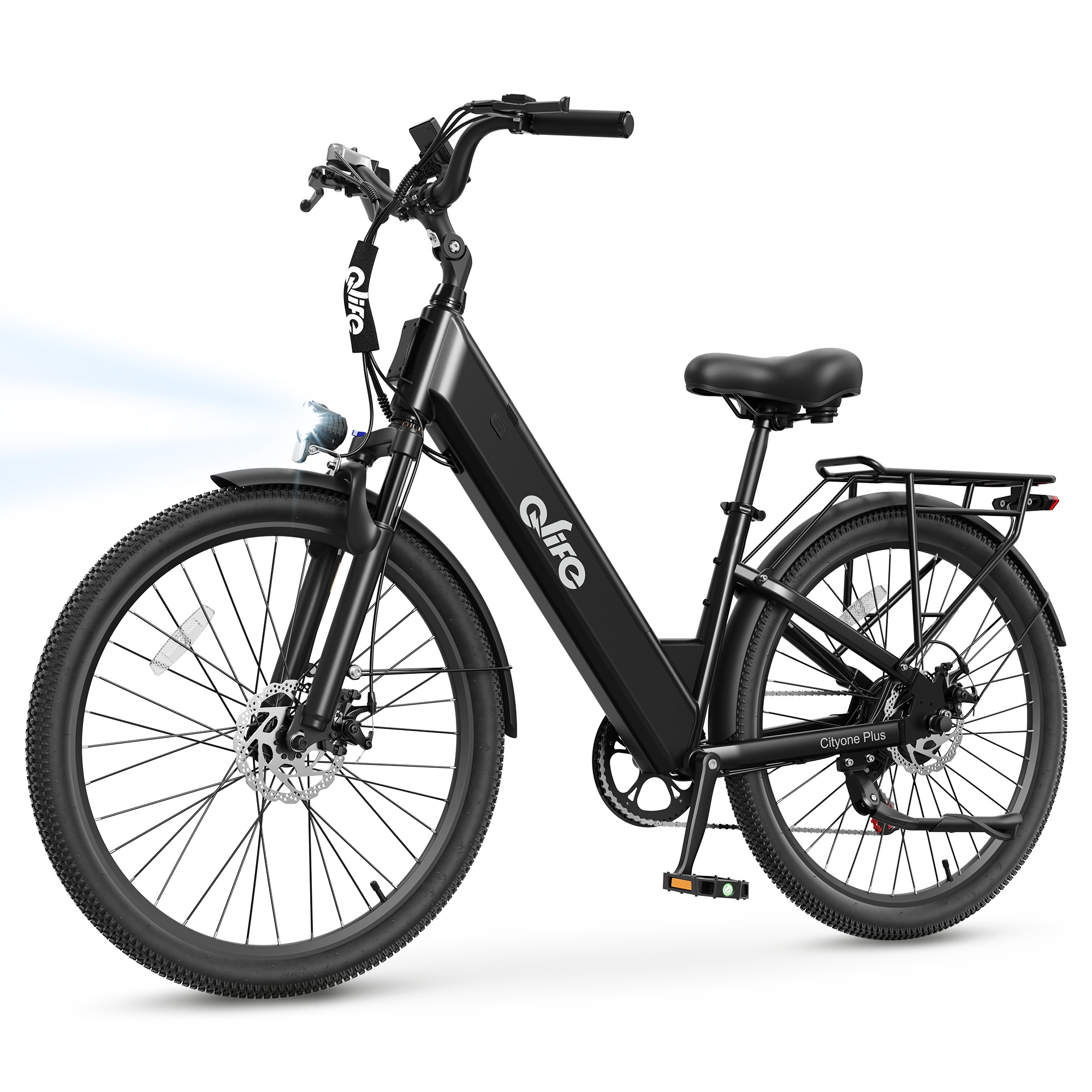 Electric Scooter Adults - Bicicletta Elettrica Qlife Cityone Plus St