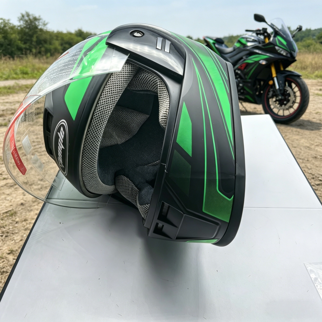 Casco Integrale da Moto per Uo - Scooter Helmet Set recensione e prezzo