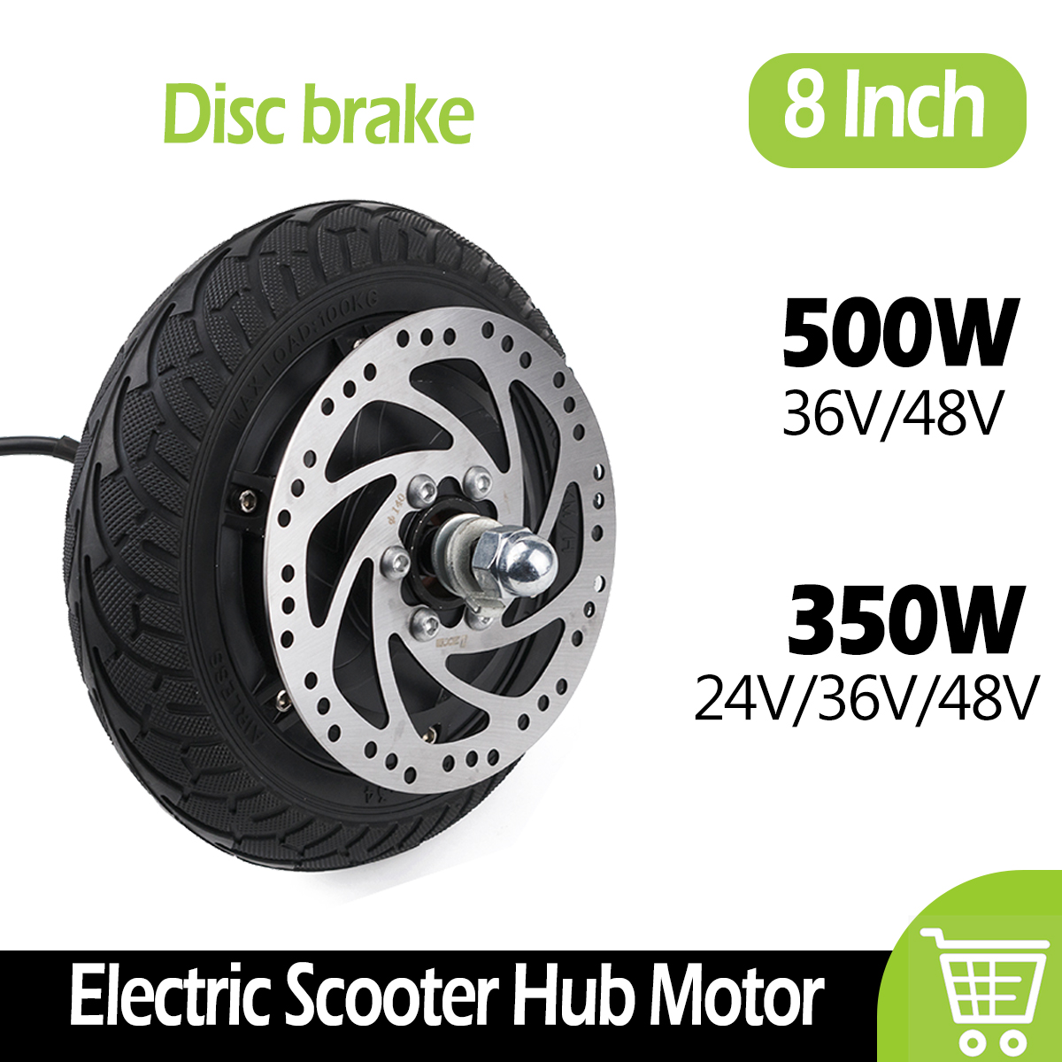 Motore del mozzo senza ingrana - Electric Scooter 500W recensione e prezzo