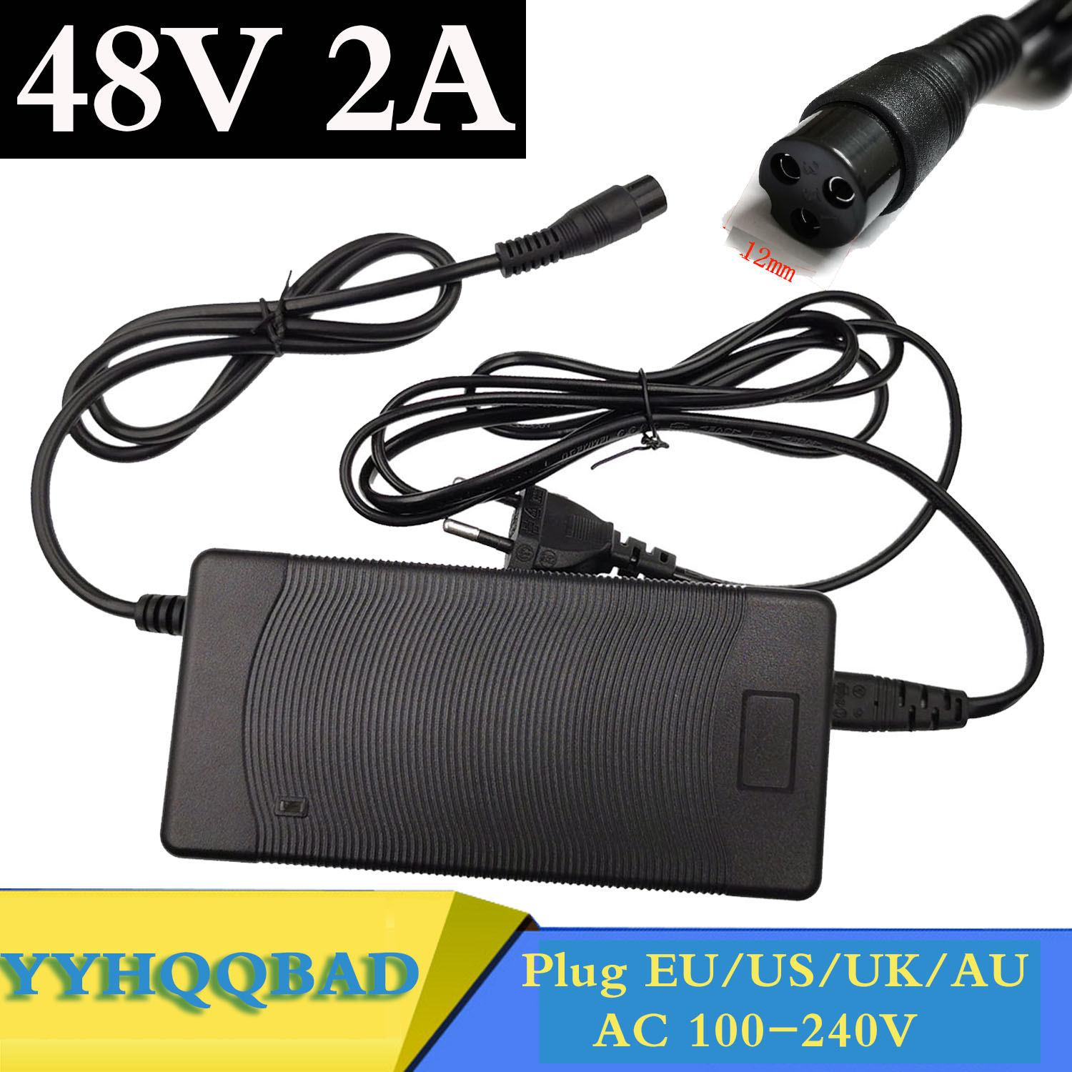 Caricabatterie 48V 2A per batt - Electric Scooter Charger recensione e prezzo